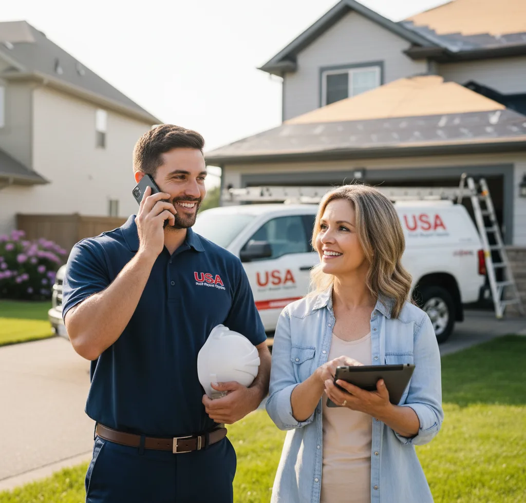 USA Roof Repair Experts customer support in Fullerton